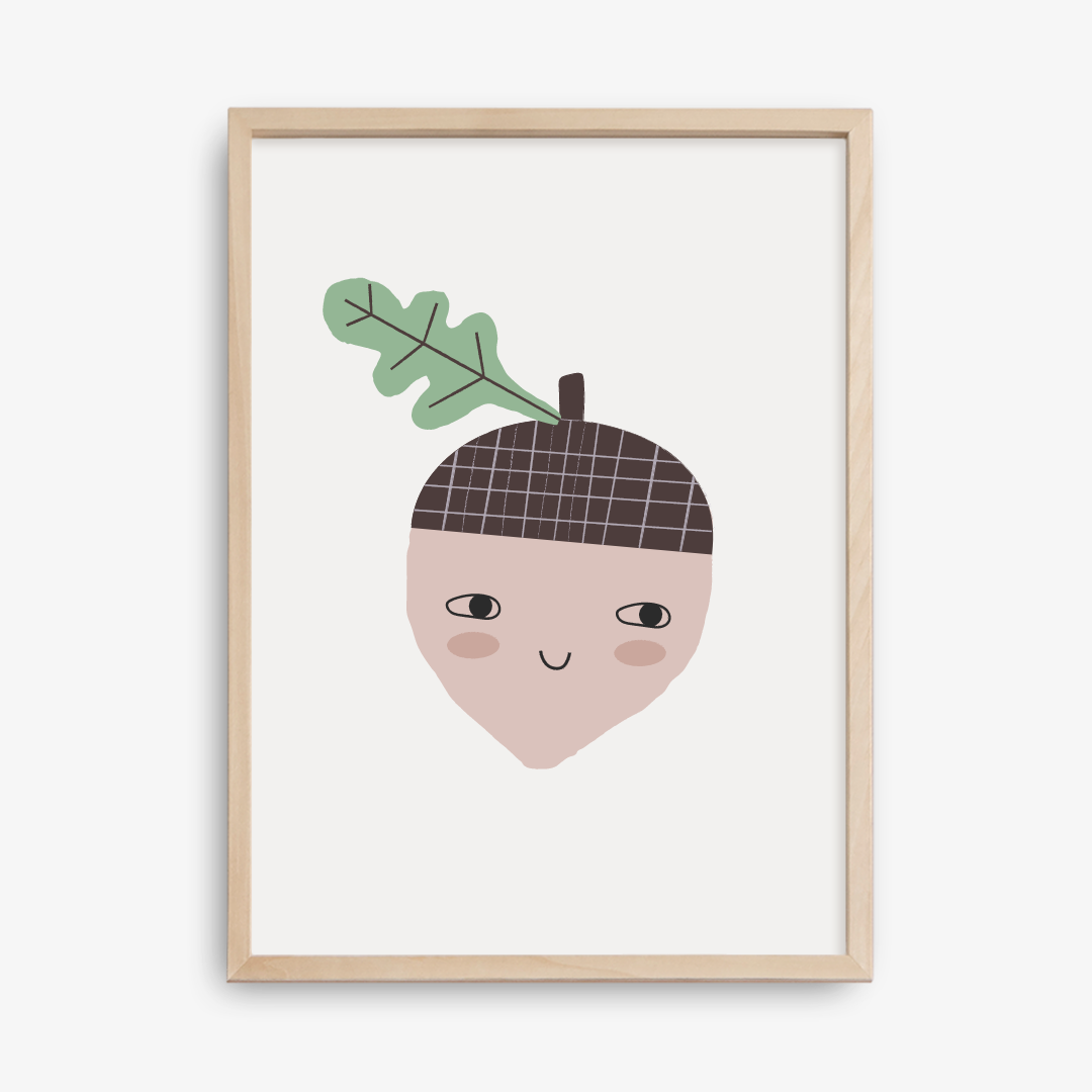 Blauwe Eekhoorn Poster