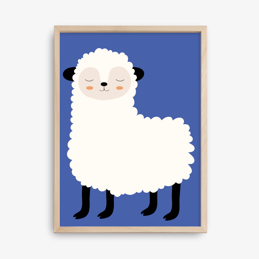 Poster: Wollschaf-Freund