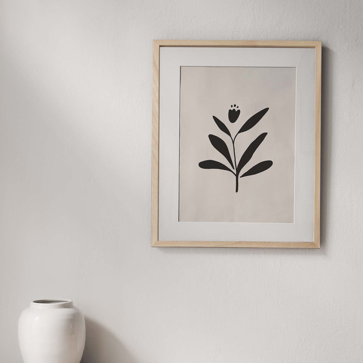 Naturholz-Bilderrahmen, 40x50