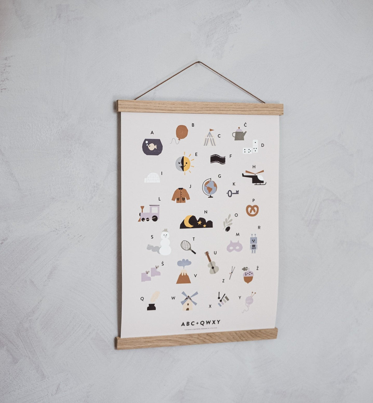 Magnetic Frame for A3 format Black Wood (6245968183467)
