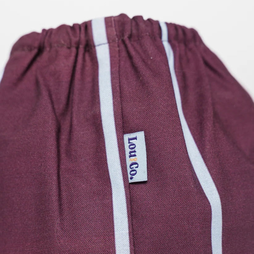 Dog Snood - Burgundy