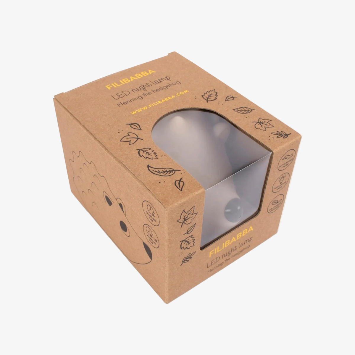 Kids LED lamp, Henning the Hedgehog