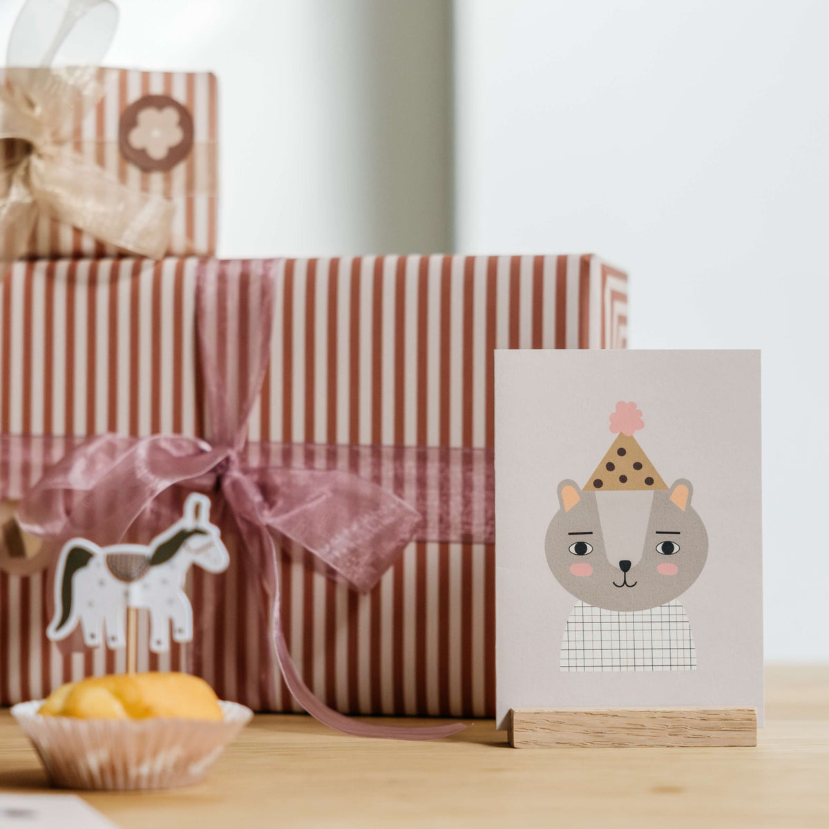 Baby Bear Lorem Greeting Card