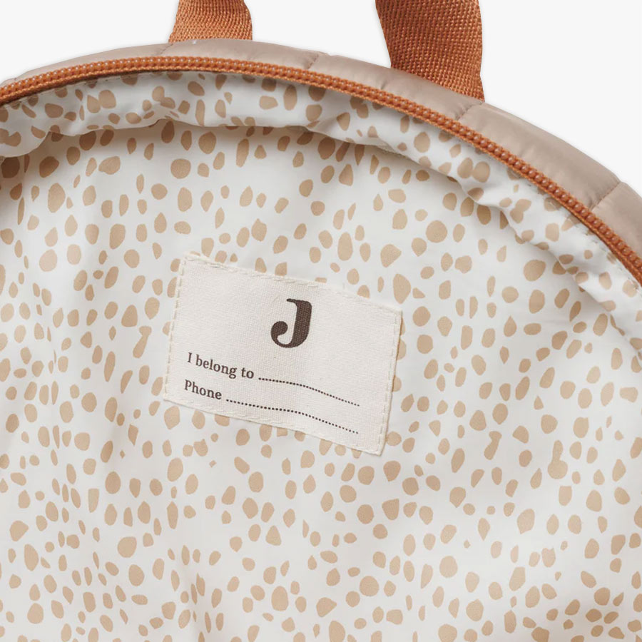 Puffed Backpack, Biscuit