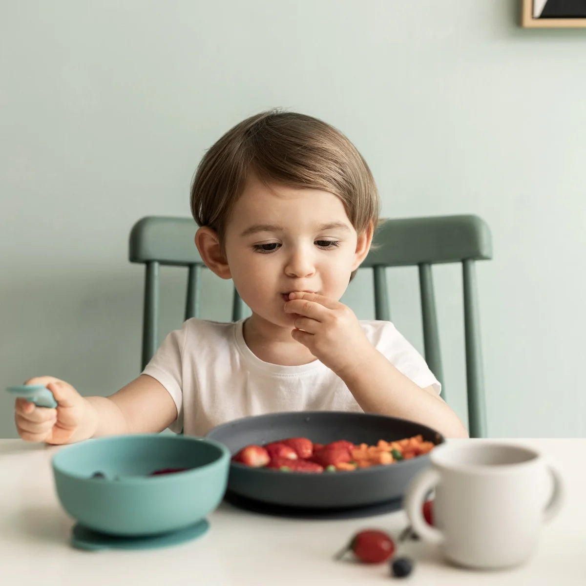 Silicone Baby Meal Set, Lagoon