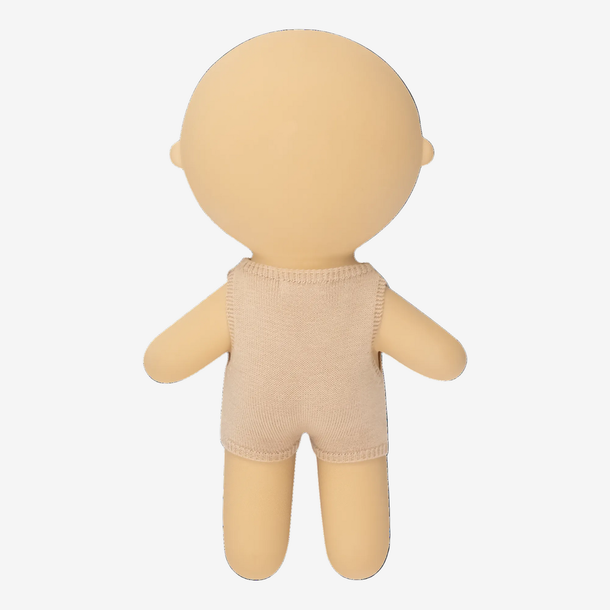 Natuurrubberen babypop - Franse streepjesset