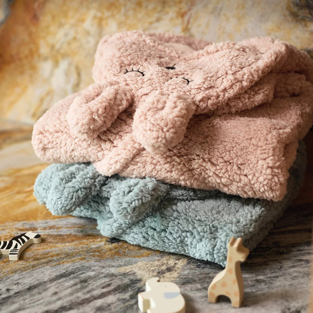 Wrap Blanket Bunny - Sea Green
