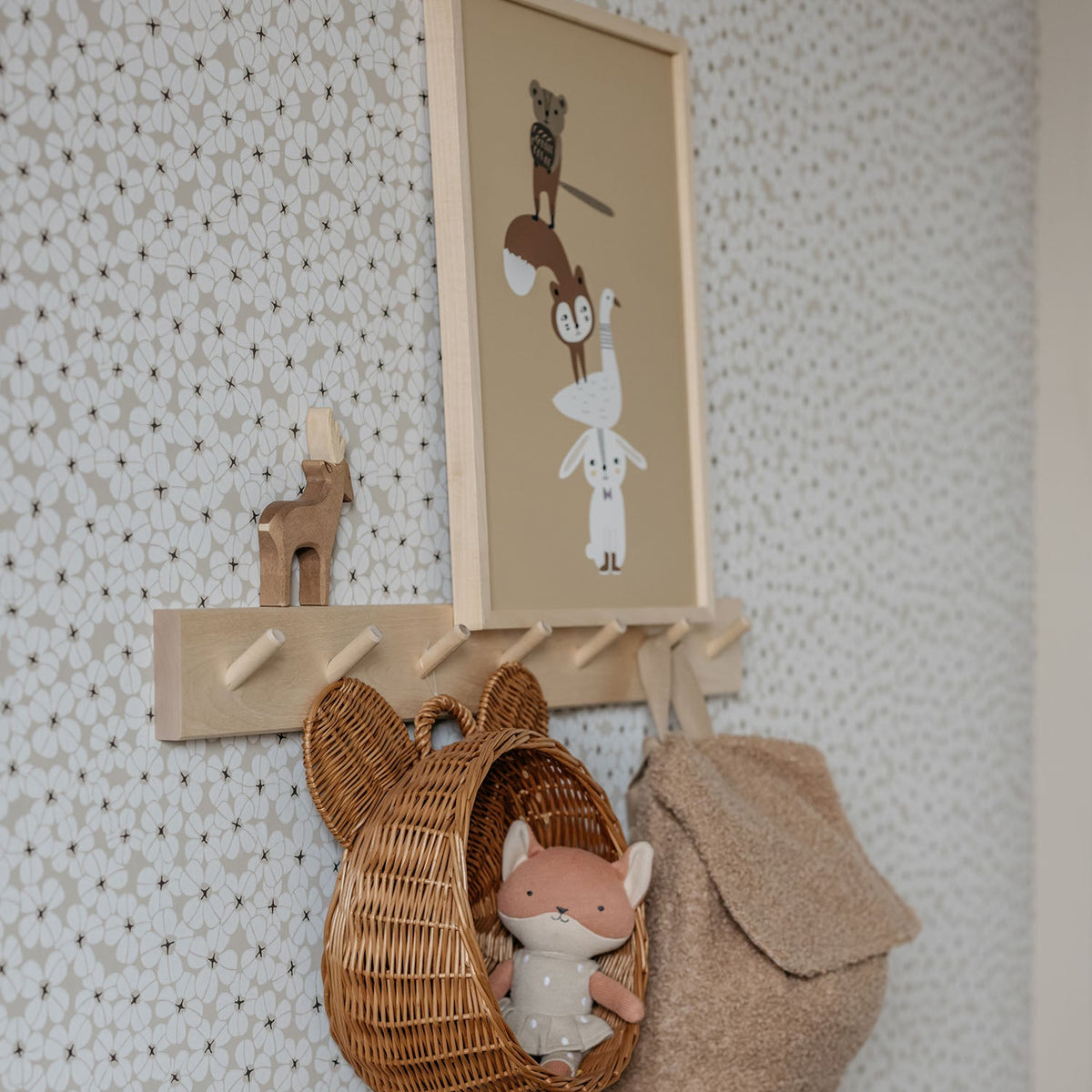 Knitted Toy, Fox Dolor