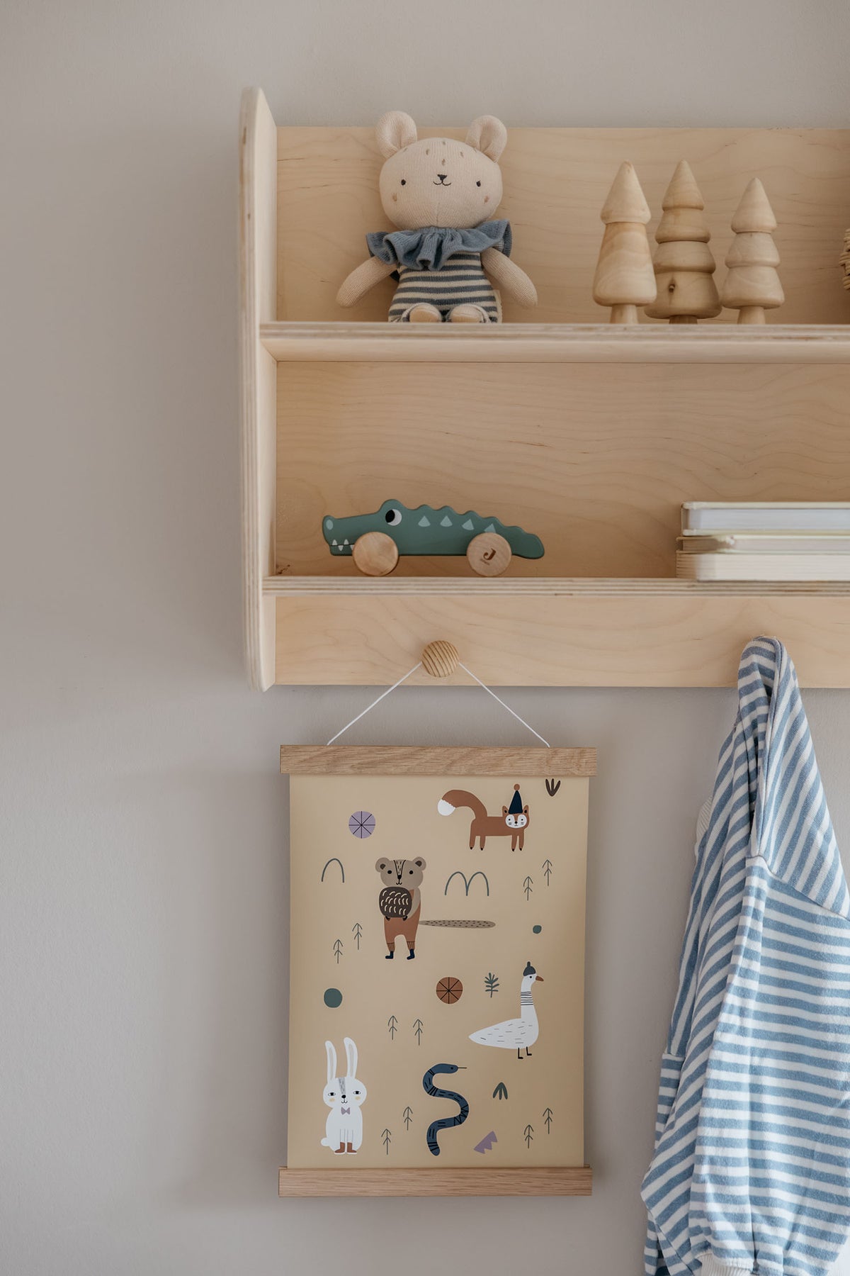 Forest Bunch Poster