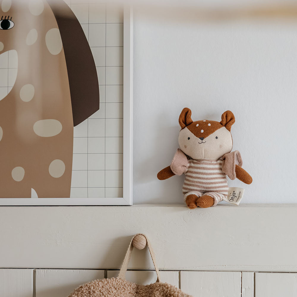 Knitted Toy, Deer Freja