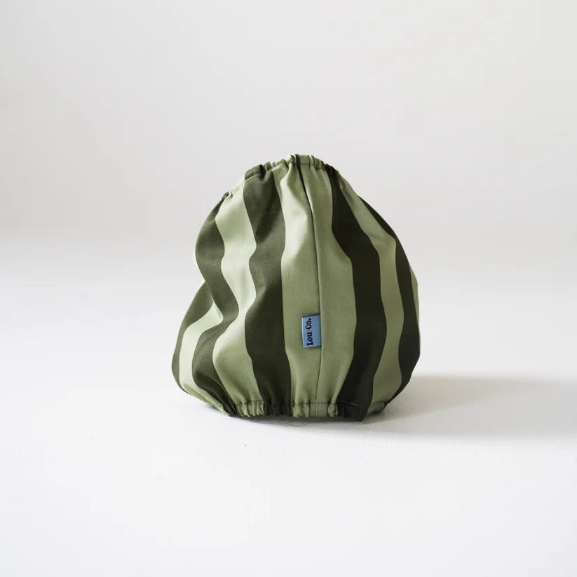 Dog Snood - Green Stripes