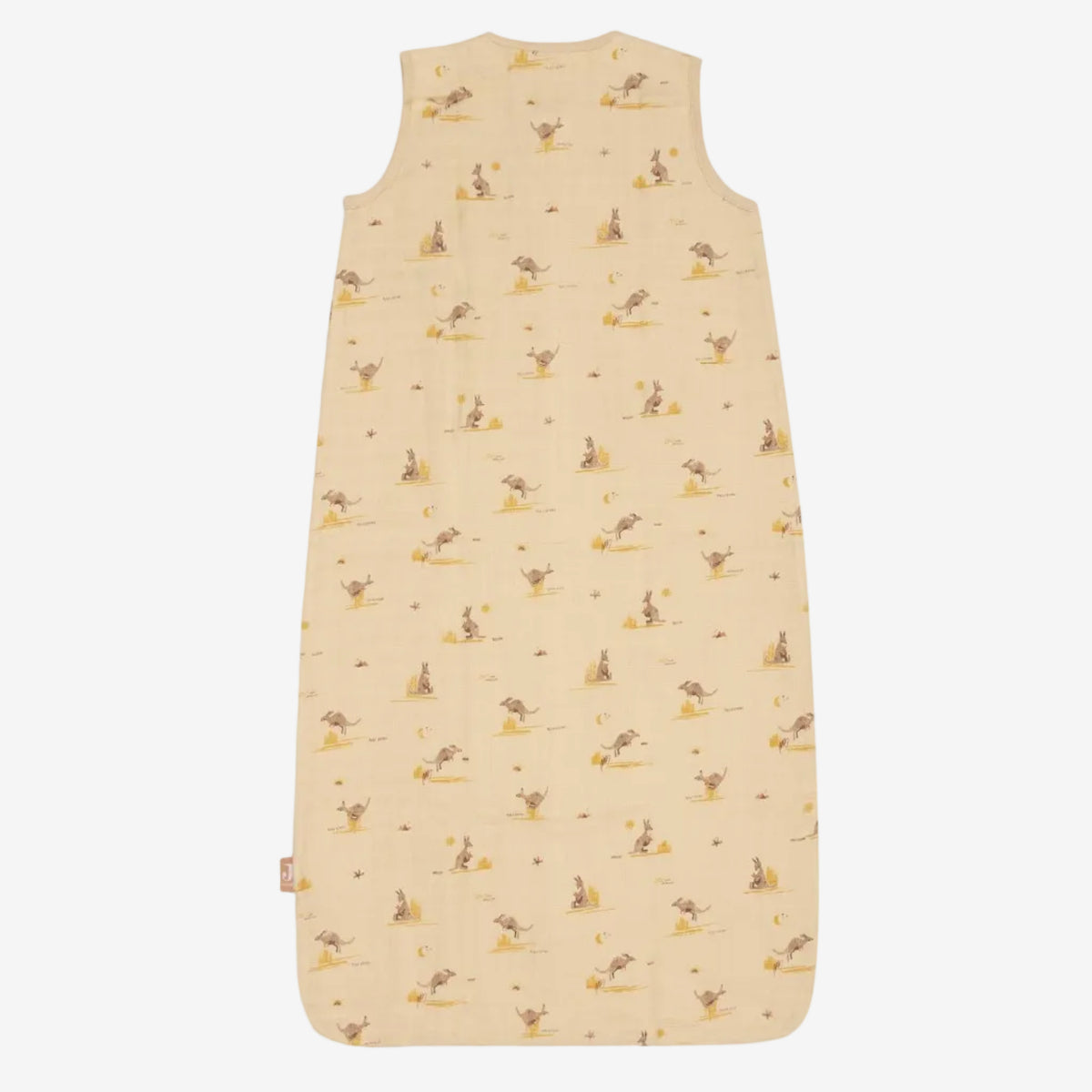 little otja muslin sleping bag kangaroo back