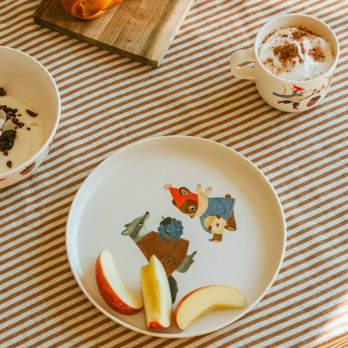 Children's plate - Forest Animals