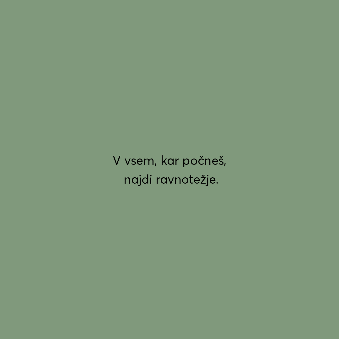 Plakat - Ravnotežje