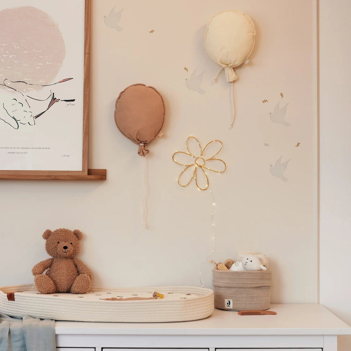 Birthday Balloon, White