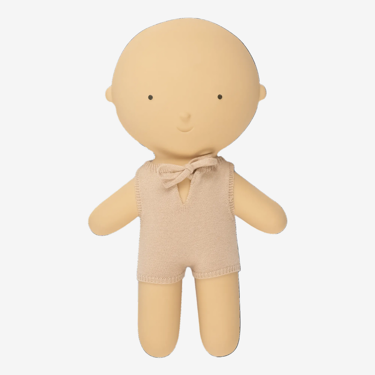 Natuurrubberen babypop - Franse streepjesset