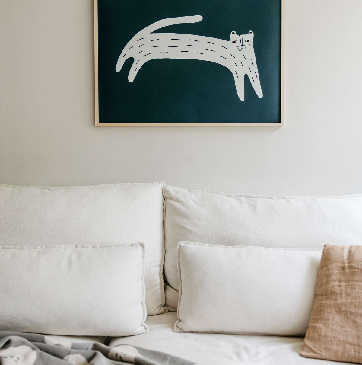 Katzenkunst-Poster