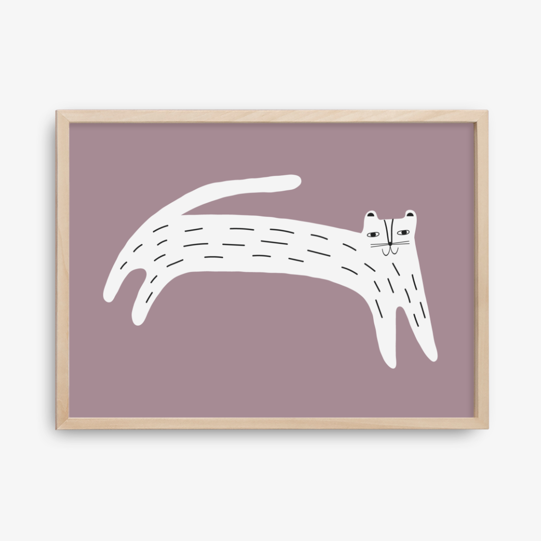 Katzenkunst-Poster