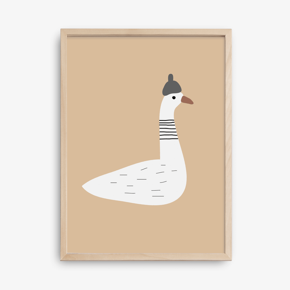 Gänseplakat
