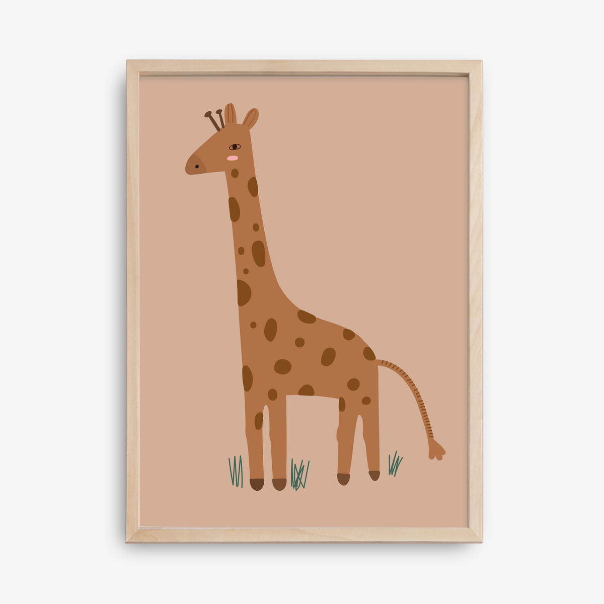 Giraffen-Poster