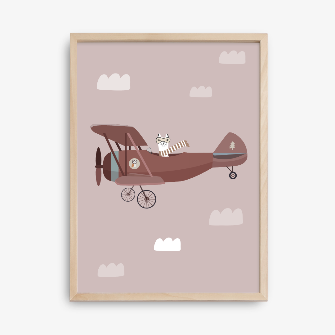 Lama Aviator Poster