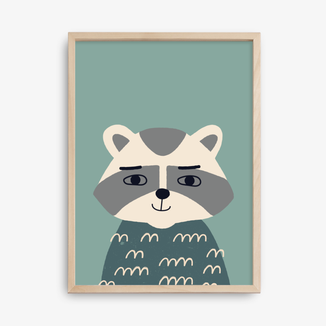Wasbeerposter