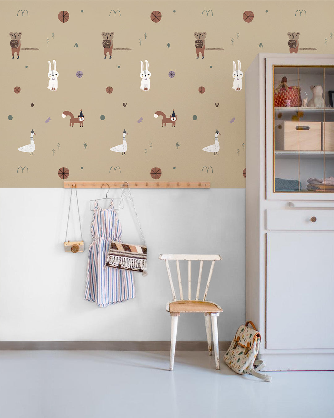 Forest Bunch Behang, Oker