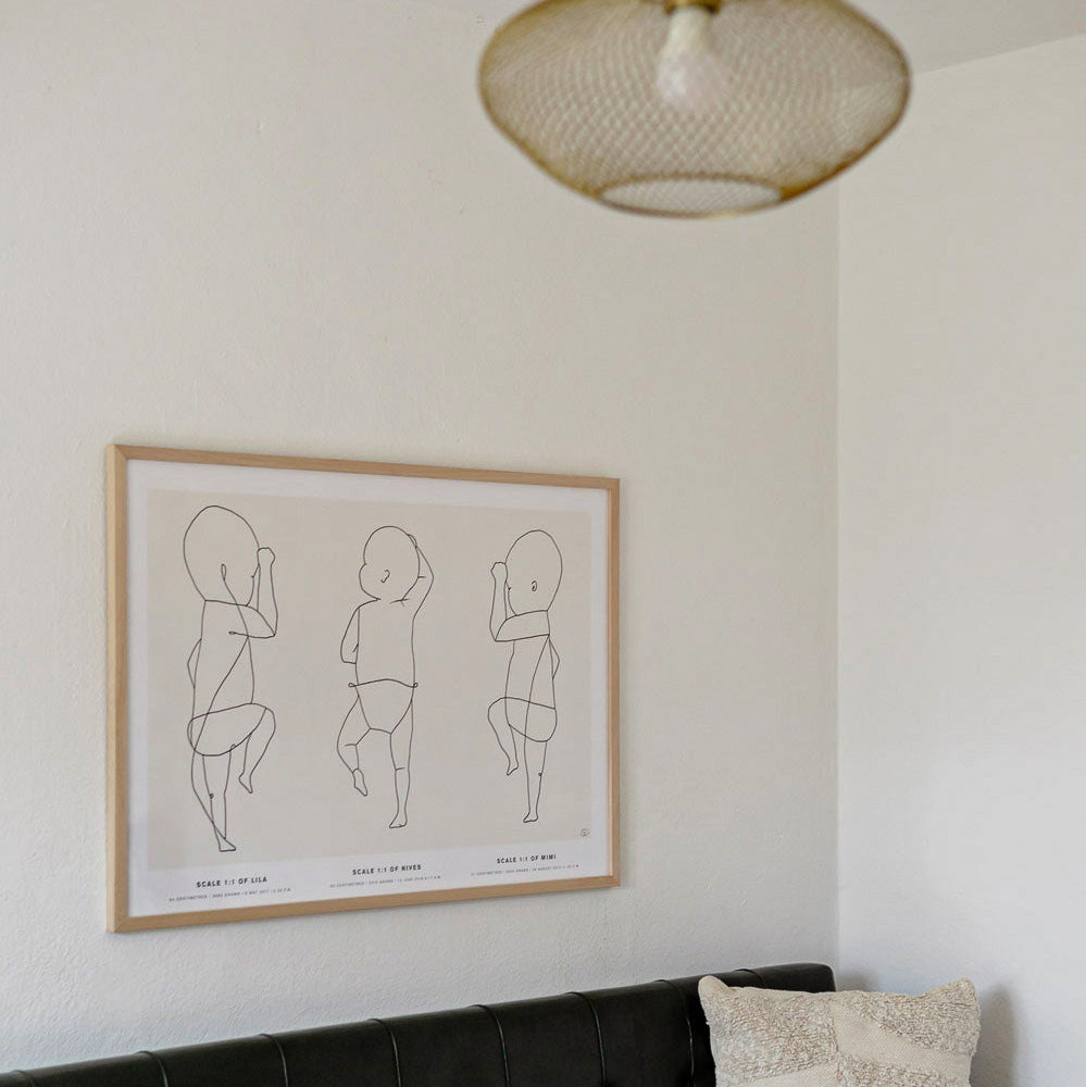 Natural Picture Frame, 70x100