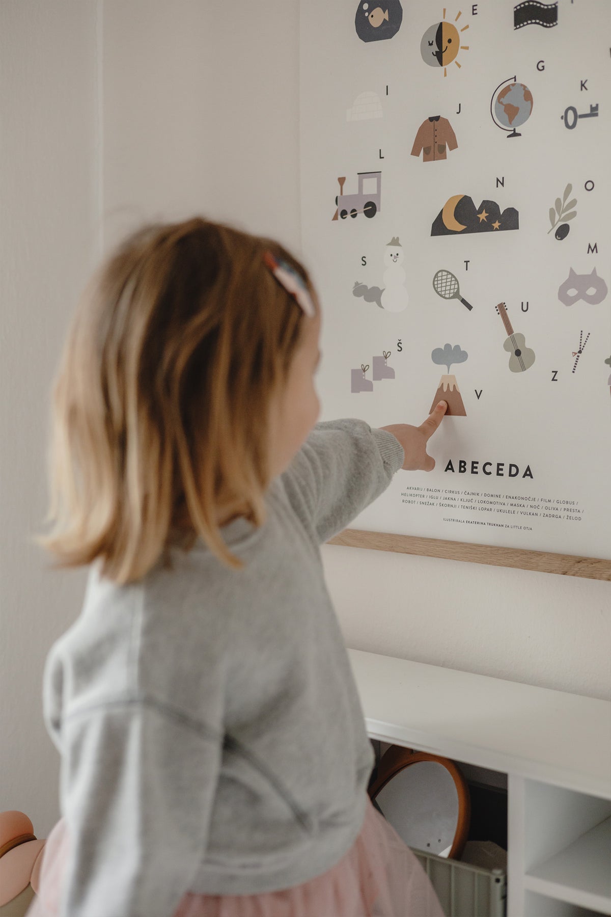 Plakat Abeceda, Roza