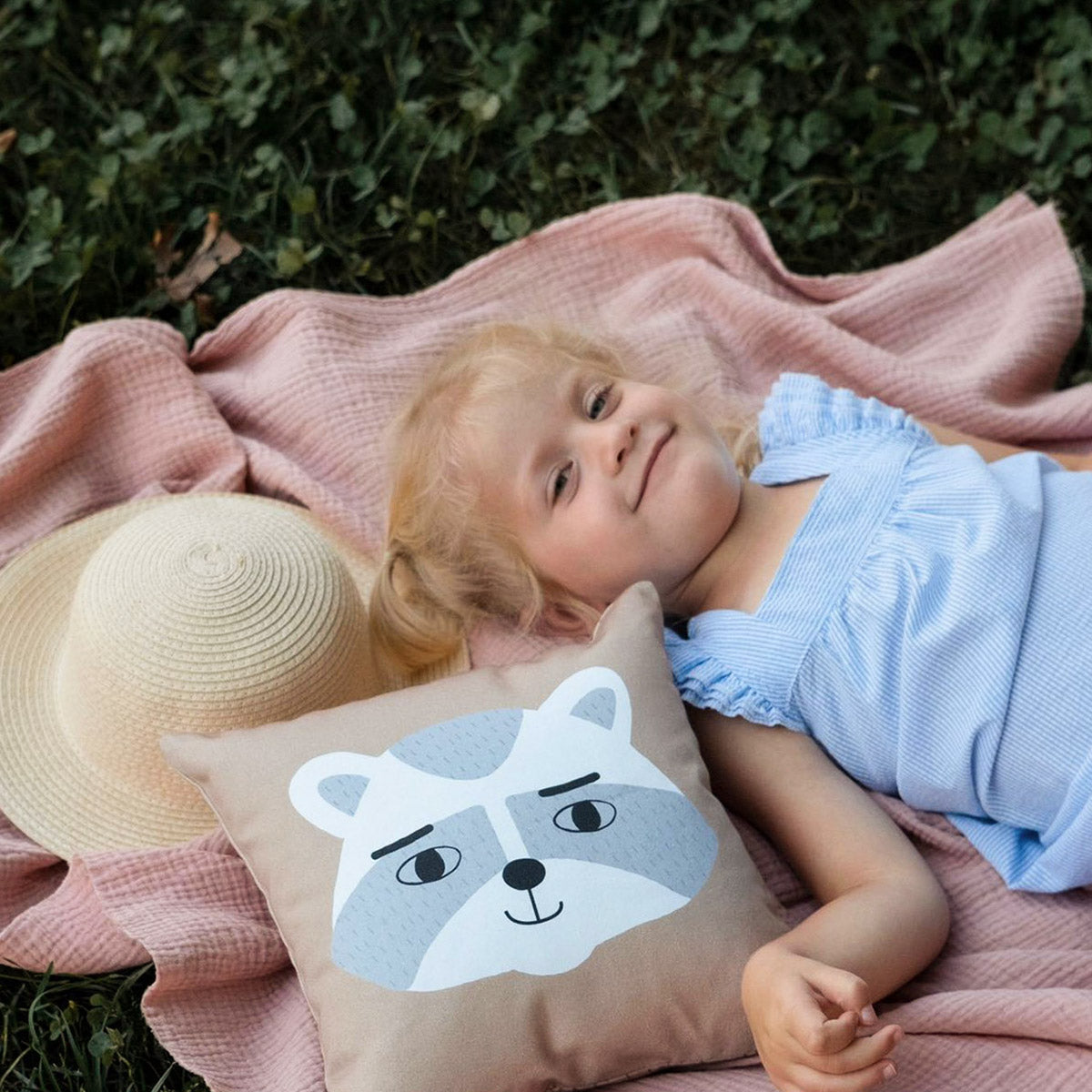 Raccoon Junior Cushion (4390315032647)